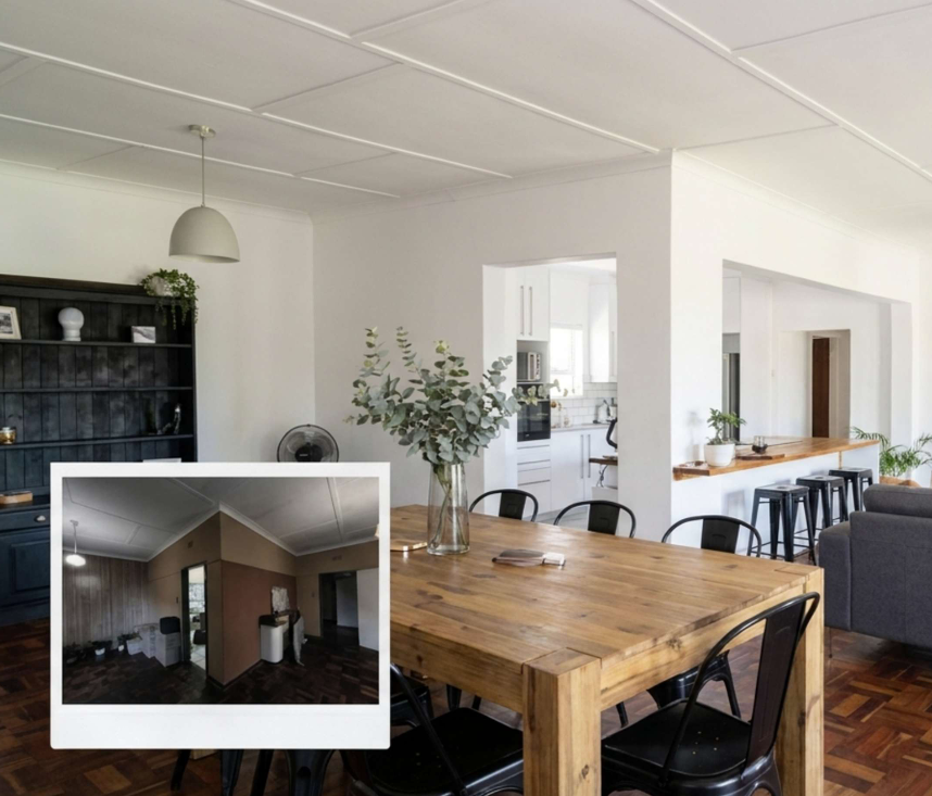 Open plan renovation